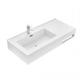 Раковина КВАДРО Про 100, левая 1A733331QA01L