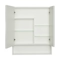 Зеркальный шкаф СКАНДИ 70, подвесной, белый 1A252202SD010