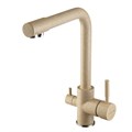 Смеситель с краном для питьевой воды AQUATON Руан Песочный 1AX004FCXX220