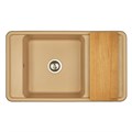 Мойка для кухни Беллис 87 870x510x250 мм, прямоуг., латте 1A724832BS260