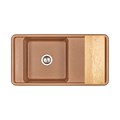 Мойка для кухни Беллис 97 970x510x250 мм, прямоуг., терракот 1A725132BS270