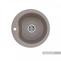 Мойка для кухни Мида 510x510x210 мм,круглая, серый шелк 1A712732MD250 - фото 145975