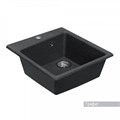 Мойка для кухни Парма 510x470x175 мм, квадратная, графит 1A713032PM210