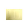 Кнопка смыва TOKITO TATSUMAKI SQUARE GOLD нержавеющая сталь, золото брашированное (TOK-TATSUMAKI-SQ-GB) TOK-TATSUMAKI-SQ-GB - фото 146078