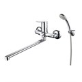 Смеситель для ванны с длинным изливом Milardo Stripe (STRSB02M10) STRSB02M10 - фото 146524