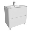 Тумба с раковиной Iddis  Edifice белая,  80 см (EDI80WFi95K) EDI80WFi95K - фото 146698