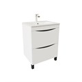 Тумба с раковиной Iddis  Cloud белая,  60 см (CLO60WFi95K) CLO60WFi95K - фото 146704