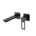 Встраиваемый смеситель для умывальника IDDIS черный матовый, Slide (SLIBL00i65) SLIBL00i65