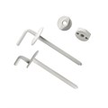 Комплект крепления сиденья IDDIS Optima Home 2 крючка пластик (937EC200SK) 937EC200SK - фото 147209
