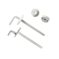 Комплект крепления сиденья IDDIS Optima Home 2 крючка пластик (937EC200SK) 937EC200SK