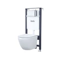 Комплект 3в1: подвесной унитаз, инсталляция и клавиша смыва IDDIS Basic (BASB010i73) BASB010i73