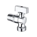 Кран угловой IDDIS Optima Home с отражателем, 1/2; 3/4, шаровой, латунь (910B1P1B4CZ) 910B1P1B4CZ