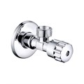 Кран угловой IDDIS Optima Home с отражателем, 1/2; 3/4, кран-букса, латунь (910B0P2C4CZ) 910B0P2C4CZ - фото 147346