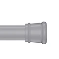 Карниз для ванной комнаты IDDIS Elegante 110-200 см, серый матовый (SRC0120i14) SRC0120i14