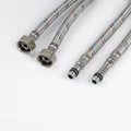 Гибкая подводка IDDIS Optima Home F1/2xM10S, F1/2xM10L, SS304, латунь, 0,8 м, комплект 2 шт (926CBS08ZP) 926CBS08ZP