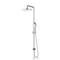 Душевой гарнитур с верхней лейкой IDDIS Zodiac X, хром (ZDX3F0Ci76) ZDX3F0Ci76 - фото 147537
