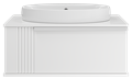 Тумба под раковину Brevita Savoy 80 подвесная (белая) SAV-09080-0101Я - фото 147875