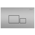 Клавиша смыва DK матовый хром Quadro  (DB1519002) DB1519002 - фото 148133