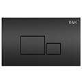 Клавиша смыва DK черный Quadro (DB1519025) DB1519025 - фото 148136