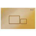 Клавиша смыва DK матовое золото Quadro (DB1519003) DB1519003
