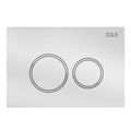 Клавиша смыва D&K Bayern (арт.инсталл DI8050127);белый (DB1529016) DB1529016 - фото 148230