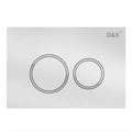 Клавиша смыва D&K Bayern (арт.инсталл DI8050127);белый (DB1529016) DB1529016
