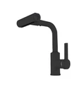 Смеситель для кухни с поворотной лейкой RUSH Tinos (TI3732-17Black) TI3732-17Black