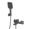 Смеситель для ванны с коротким изливом RUSH Thira (TR3635-44Grey) TR3635-44Grey