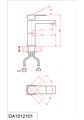 Смеситель D&K для раковины Bayern.Liszt (DA1512105) DA1512105