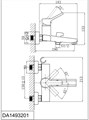 Смеситель для ванны с душем DK Rhein.Dusseldorf (DA1493201) DA1493201