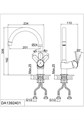 Смеситель для кухни D&K Rhein Marx (DA1392401) DA1392401