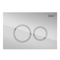 Комплект D&K Унитаз подвесной безободковый (торнадо) DT1026516, Инсталляция DI8050127, Клавиша смыва DB1529001 хром (DS1021614) DS1021614