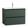 Тумба с раковиной подвесная BelBagno UNO-MINI-700-2C-SO-VO Еловый матовый, раковина белая BB-8099-3-70 12902