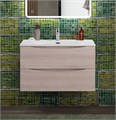 Тумба с раковиной подвесная BelBagno MARINO-CER-N-800-2C-SO-RG-P Rovere Grigio, раковина белая BB-8099-80 13021 - фото 150498