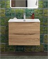 Тумба с раковиной подвесная BelBagno MARINO-CER-N-700-2C-SO-WO-P Rovere Bianco, раковина белая BB-8099-70 13003 - фото 150530