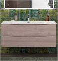 Тумба с раковиной подвесная BelBagno MARINO-CER-N-1200-2C-SO-RG-P Rovere Grigio, раковина белая BB-8099-120 13064