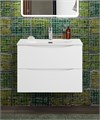 Тумба с раковиной подвесная BelBagno MARINO-CER-N-700-2C-SO-BO-P Bianco Opaco, раковина белая BB-8099-70 13001 - фото 150617