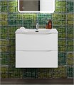 Тумба с раковиной подвесная BelBagno MARINO-CER-N-600-2C-SO-BO-P Bianco Opaco, раковина белая BB-8099-60 12988 - фото 150632