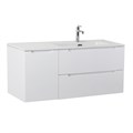 Подвесная тумба с раковиной BelBagno ETNA 120 Bianco Lucido правая, ETNA-1200-2C-1A-SO-BL-R + BB1200ETL-R 11618