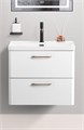 Подвесная тумба с раковиной Belbagno DUE 60 см., Bianco Lucido, DUE-600-2C-SO-BL-P + BB-8076-3-60 11482 - фото 150927