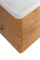 Тумба подвесная с раковиной Belbagno DUE 50 см Rovere Nature DUE-500-2C-SO-RN-P + BB-8076-3-50 11480