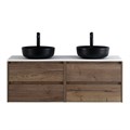 Мебель для ванной комнаты со столешницей BelBagno KRAFT-1400 Rovere Tabacco 9390 - фото 151458 Мебель для ванной комнаты со столешницей BelBagno KRAFT-1400 Rovere Tabacco 9390 - фото 151458