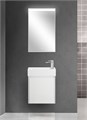 Тумба подвесная левосторонняя с раковиной BelBagno KRAFT MINI-500/260-1A-SO-BO-L 9405 - фото 151479