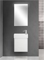 Тумба подвесная правосторонняя с раковиной BelBagno KRAFT MINI-500/260-1A-SO-BO-R 9406 - фото 151684