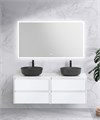 Мебель для ванной комнаты со столешницей BelBagno KRAFT-1400 Bianco Opaco 9387 - фото 151736