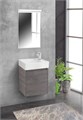 Тумба подвесная правосторонняя с раковиной BelBagno KRAFT MINI-500/260-1A-SO-CG-R 9416 - фото 151857