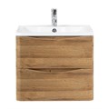 Мебель для ванной комнаты подвесная BelBagno ACQUA-700-2C-SO-RR 70см Rovere Rustico 8673 - фото 151972