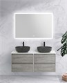 Мебель для ванной комнаты со столешницей BelBagno KRAFT-1400 Cemento Grigio 9392