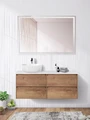 Мебель для ванной комнаты со столешницей BelBagno KRAFT-1200 Rovere Tabacco 8507