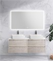 Мебель для ванной комнаты со столешницей BelBagno KRAFT-1400 Rovere Galifax Bianco 9388 - фото 152144